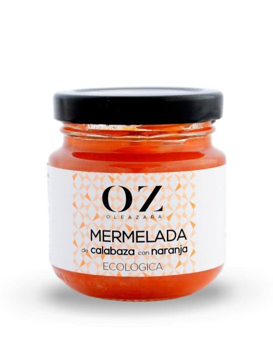 Mermelada de Calabaza con Naranja ECO Oleazara frontal
