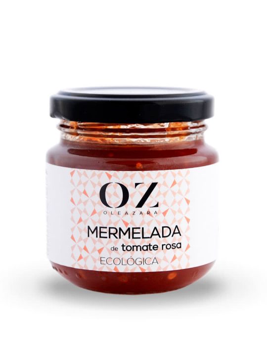 Mermelada de Tomate Rosa ECO Oleazara frontal